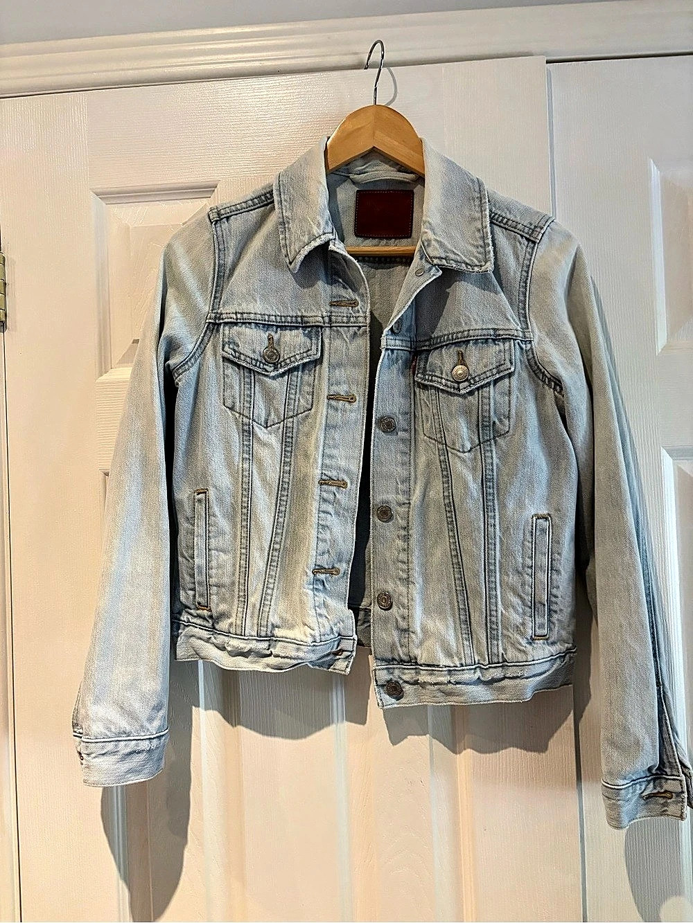 Levi's Small Original Trucker Jacket Denim Jean Jacket Size Small